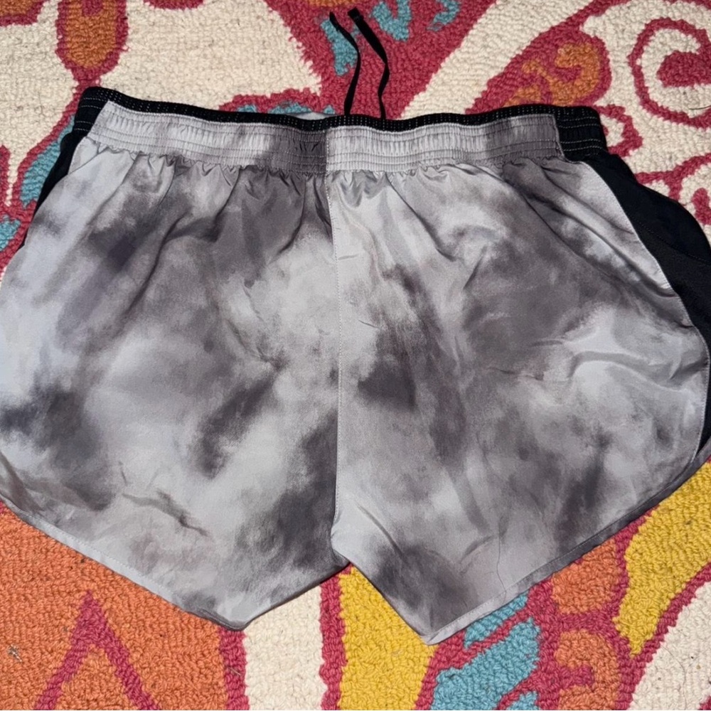 Nike Gray Athletic Shorts with Elastic Waistband